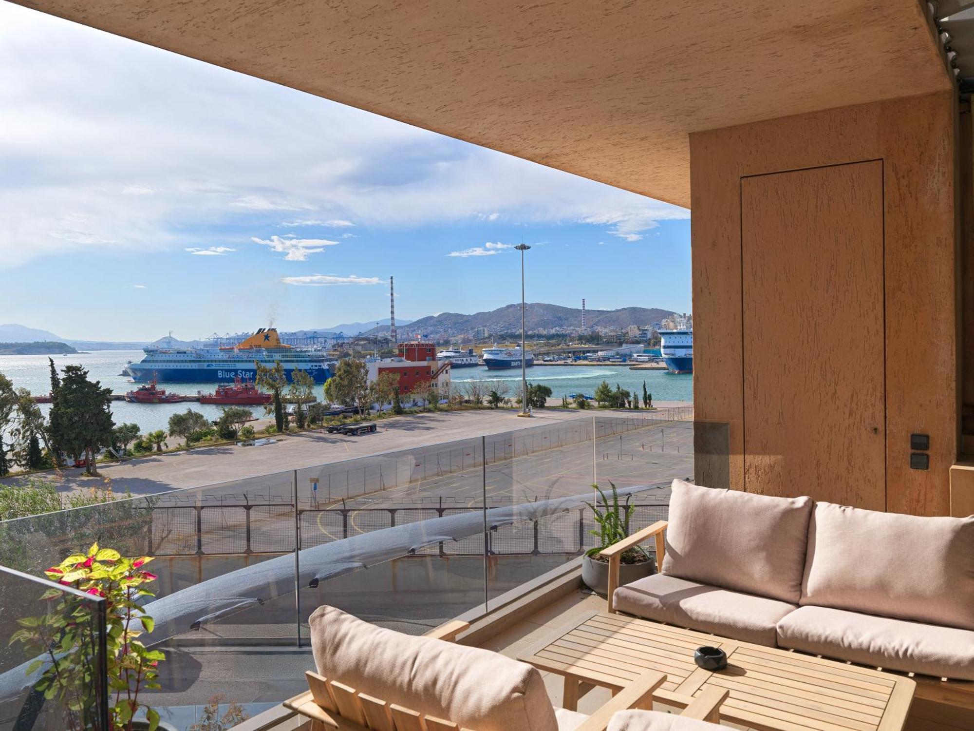 Sea View Garden Suites Pireus Eksteriør bilde